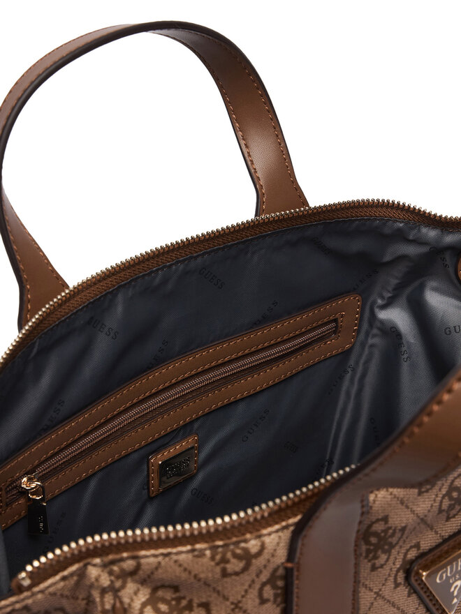 Guess Handtasche Guess Adrian Logo Travel TWNB21 68019 Braun