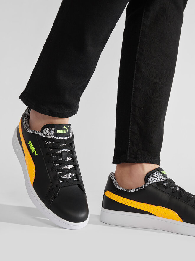 Puma Снікерcи Puma Smash V2 Me Happy 386396 02 Чорний