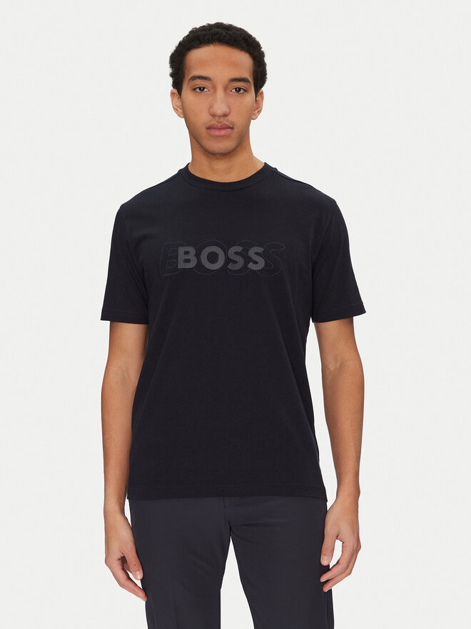 BOSS BOSS Футболка 50531271 Cиній Regular Fit