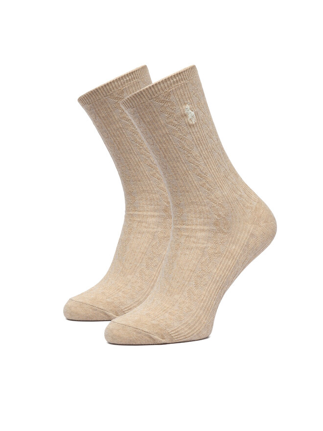 Polo Ralph Lauren Lange Socken Polo Ralph Lauren 455P18183003 Beige