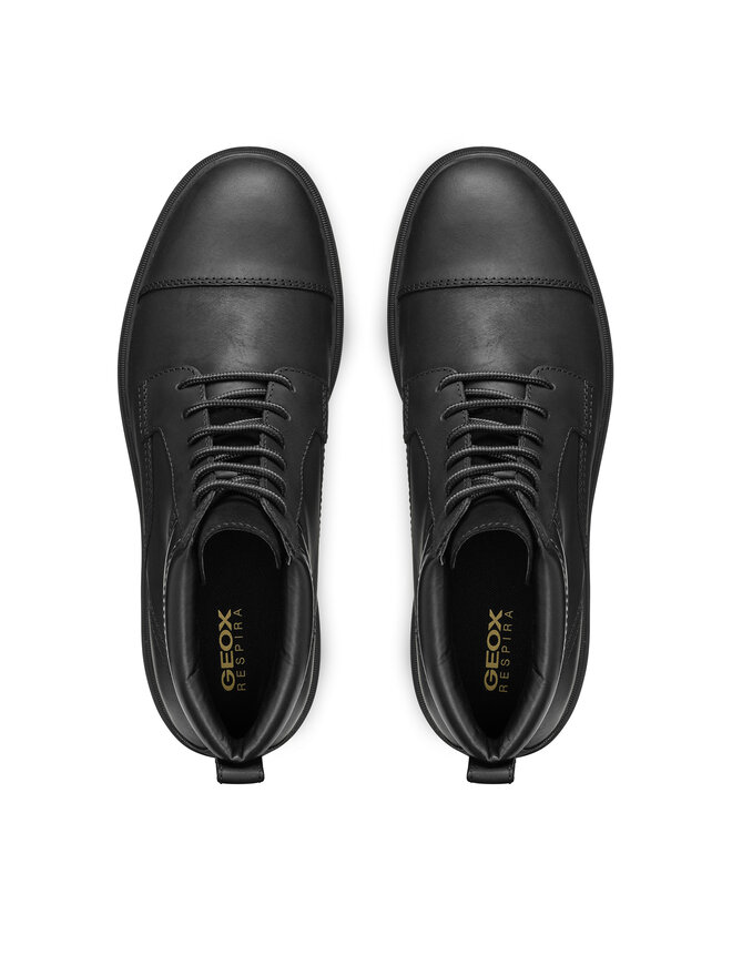 Geox Schnürschuhe Geox U Andalo U46DDA 000FF C9999 Schwarz