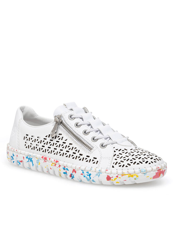 Rieker Halbschuhe Rieker M2357-80 Weiß