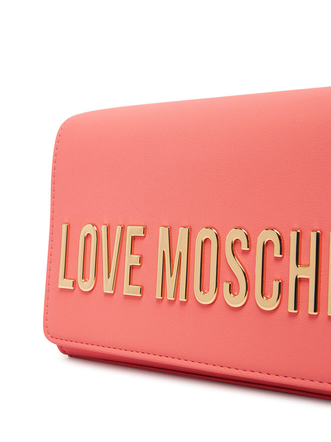 LOVE MOSCHINO Kabelka LOVE MOSCHINO JC4103PP1MKD0464 Koralová