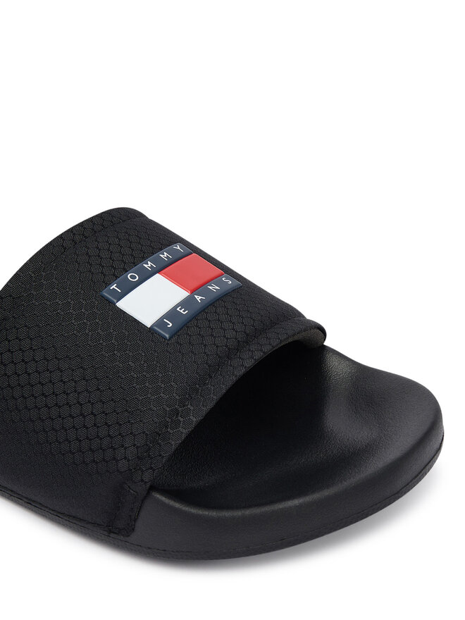 Tommy Jeans Pantoletten Tommy Jeans Tjm Pool Slide EM0EM01673 Schwarz