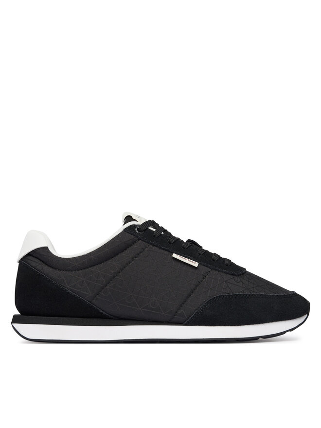 Calvin Klein Sneakers Calvin Klein Retro Runner Ripstop Aop Ny HM0HM02140 Schwarz