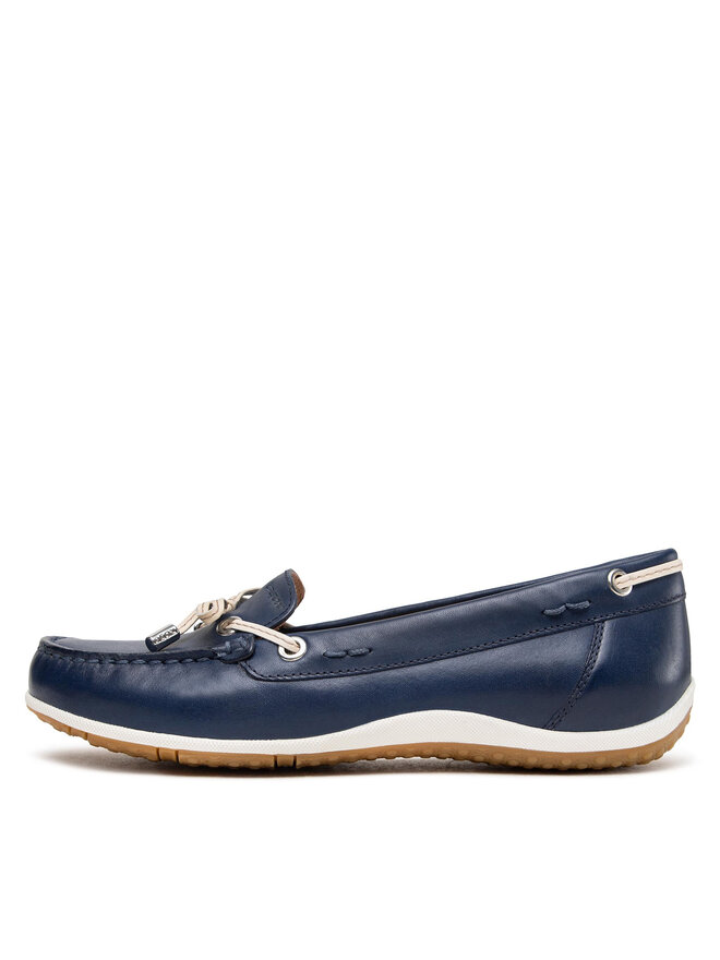 Geox Mokasyny Geox D Vega Moc B D92DNB 043BC C4EA5 Granatowy
