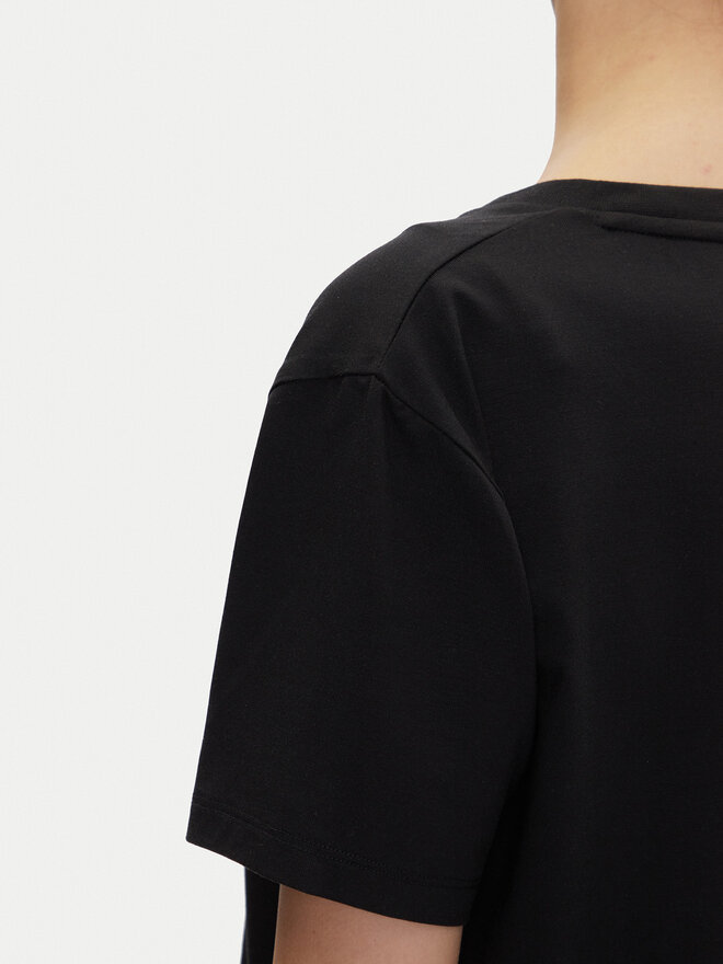 HUGO HUGO Camiseta Nika_T-Shirt 50540046 Negro Regular Fit