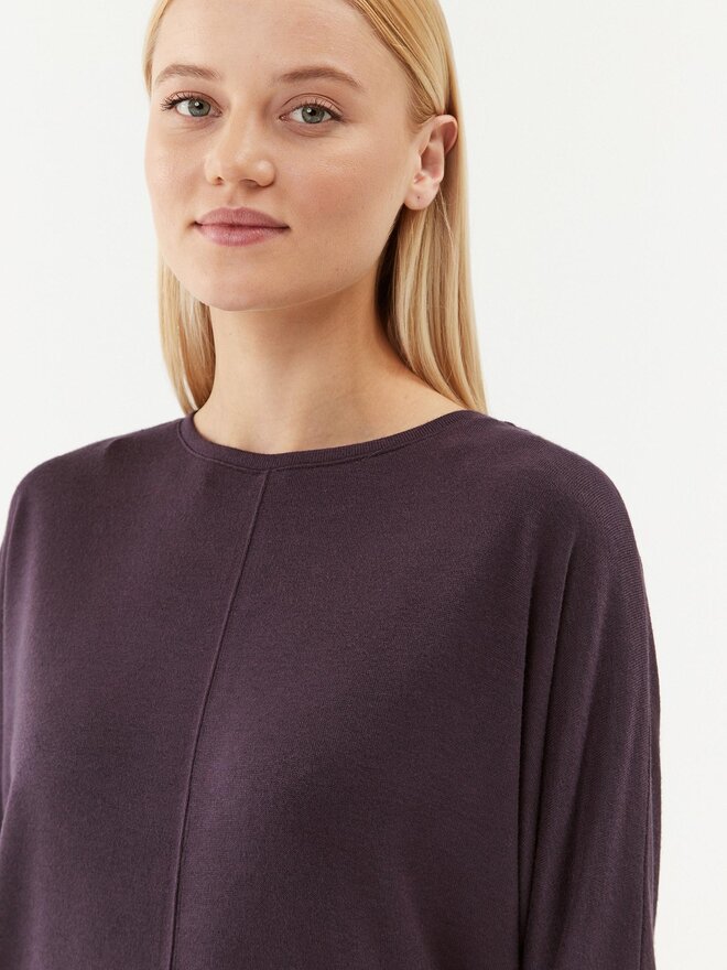 Triumph Triumph Pižamos marškinėliai Cozy Comfort Top 01 10216538 Tamsiai mėlyna Regular Fit