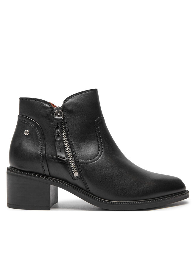 Pikolinos Μποτάκια Pikolinos W2D-8674 Μαύρο