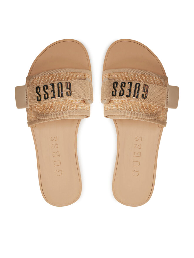 Guess Pantoletten Guess Elyze3 FLGEL3 ELE19 Beige