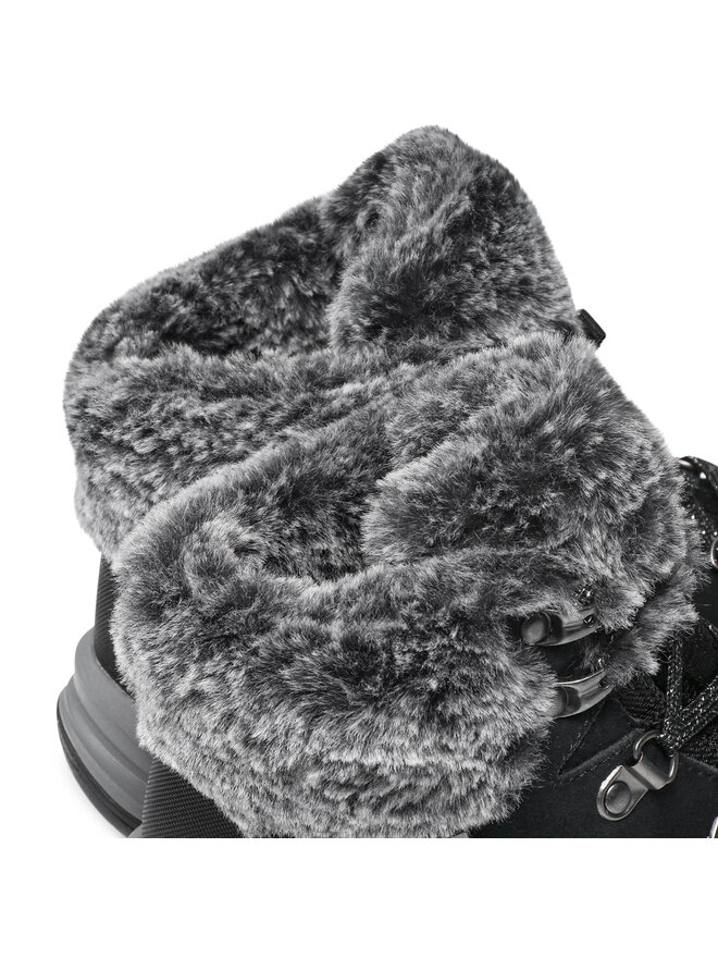 Skechers Боти Skechers Falls Finest 167178/BLK Черен