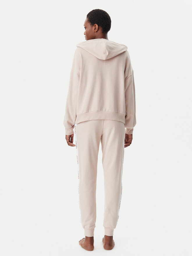 DKNY DKNY Pijama YI90040 Beis Relaxed Fit