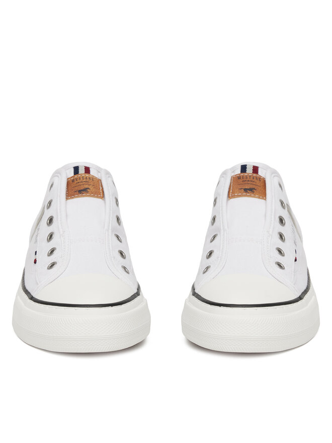 Mustang Sneakers aus Stoff Mustang 1272-402 Weiß