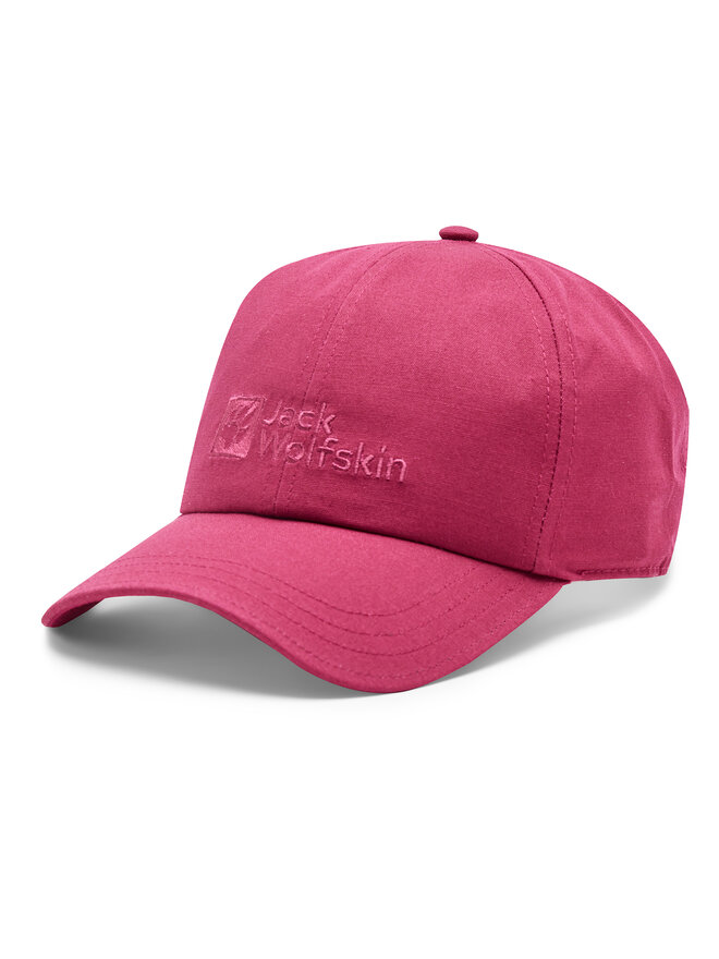 Jack Wolfskin Czapka z daszkiem Jack Wolfskin Baseball Cap 1900673 Czerwony