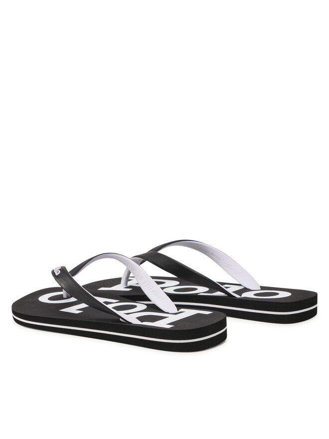 Polo Ralph Lauren Джапанки Polo Ralph Lauren Bolt 816830672004 Черен