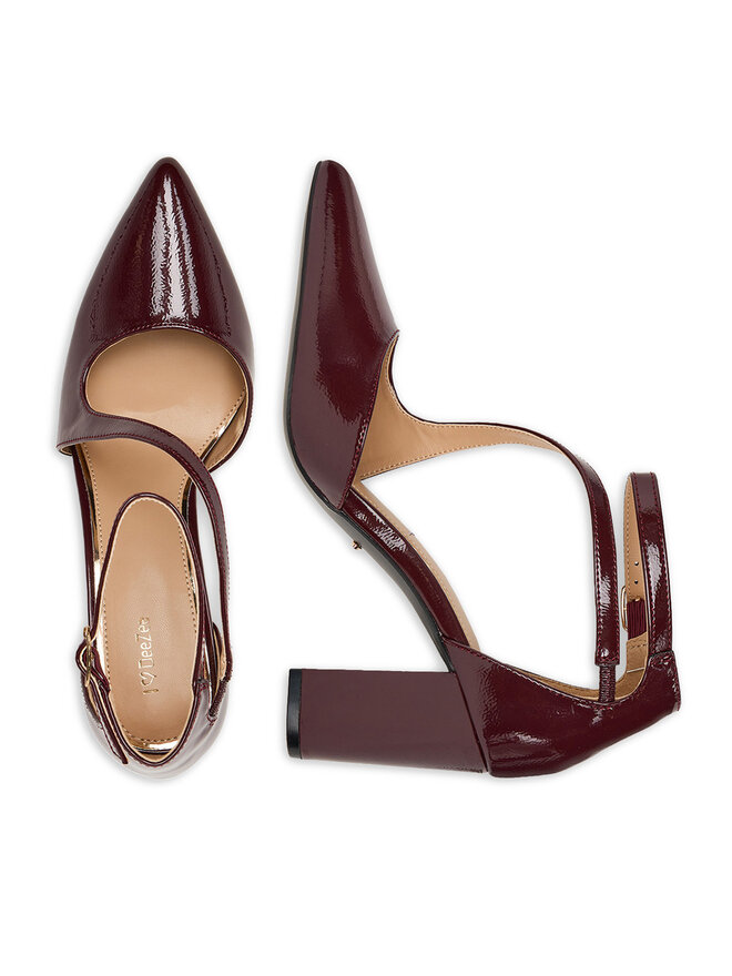 DeeZee Tacones DeeZee CEO-CD240149-1 Guinda/burdeos