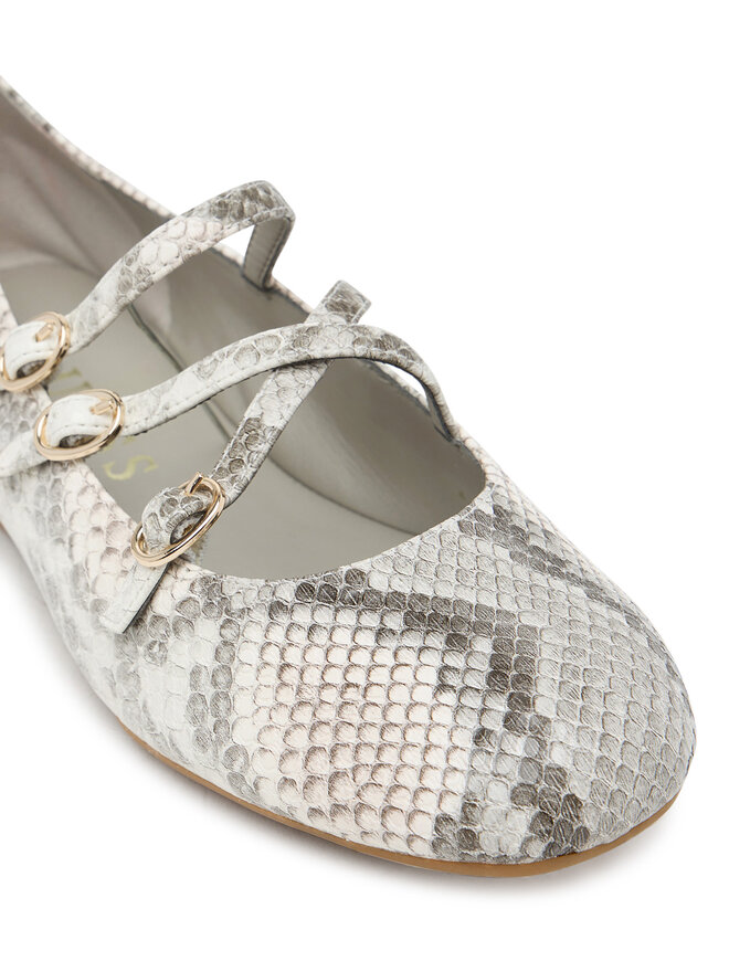 Guess Baleríny Guess FLTKAL PEL02 Šedá