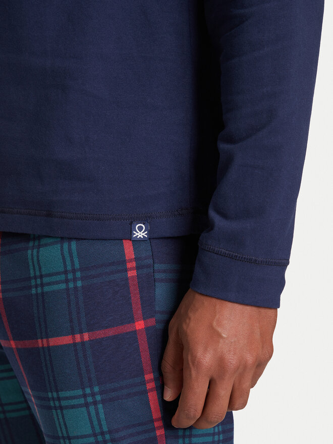 United Colors Of Benetton United Colors Of Benetton Pyjama 37MW4P02N Dunkelblau Regular Fit