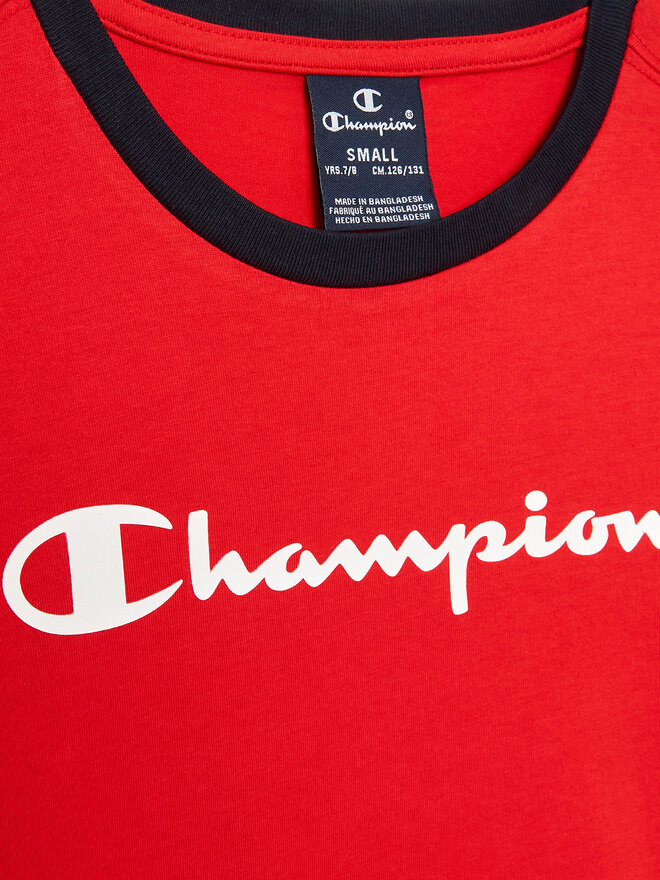 Champion Champion Póló 306286 Piros Regular Fit