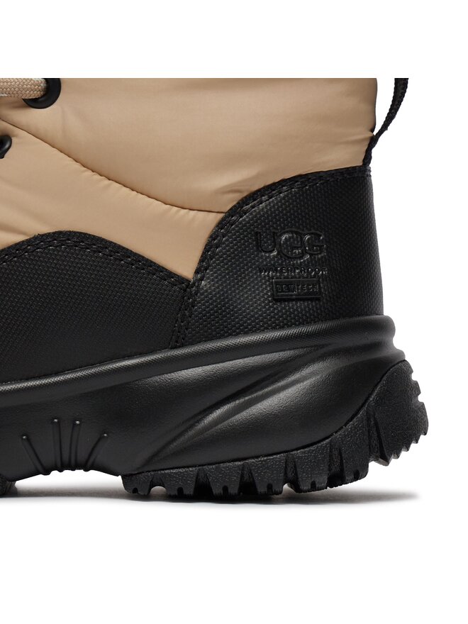 Ugg Μπότες Χιονιού Ugg W Yose Puffer Lace 1143844 Μπεζ