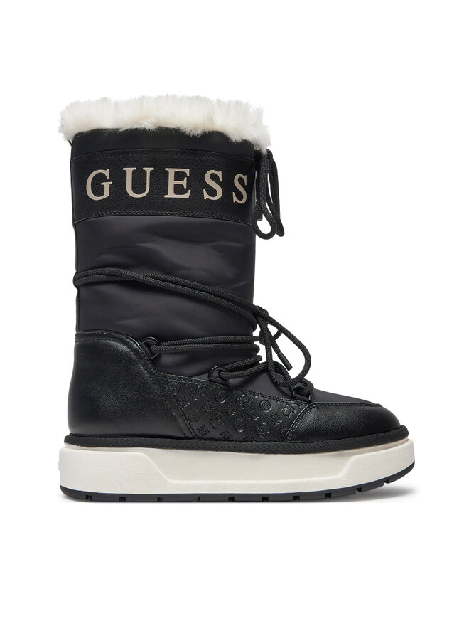 Guess Śniegowce Guess Undelo FLFUEL ELE11 Czarny