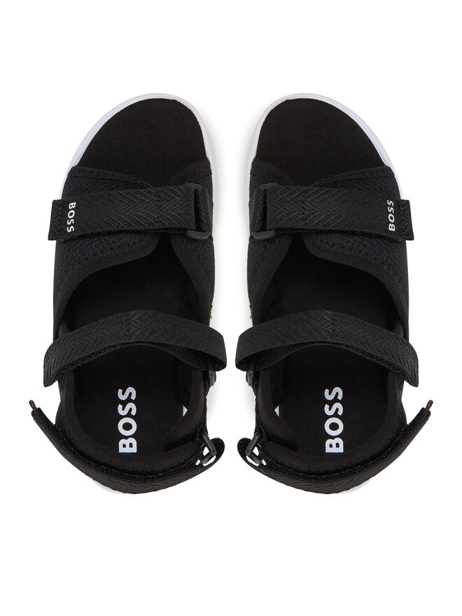 BOSS Сандали BOSS J51654 M Черен