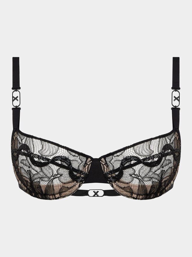 Chantelle X Chantelle X Бюстгальтер балконет Xtravagant C06GN7 Чорний