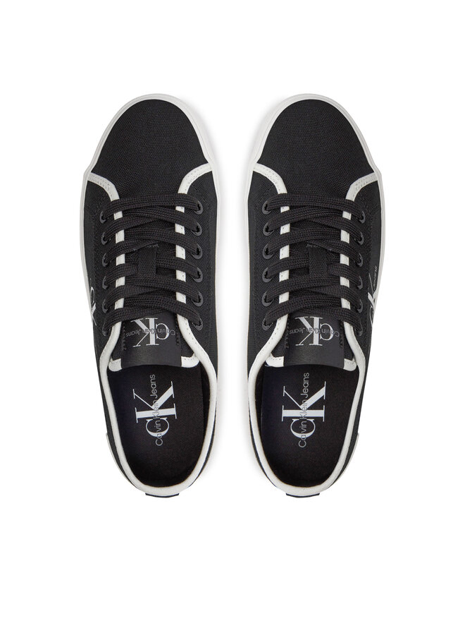 Calvin Klein Jeans Tenisice Calvin Klein Jeans Skater Vulcanized Low Cs Ml Mr YW0YW01453 Crna