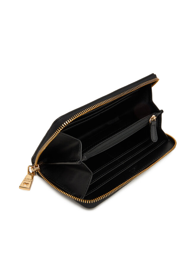 LOVE MOSCHINO Великий жіночий гаманець LOVE MOSCHINO JC5603PP1NLI0000 Чорний