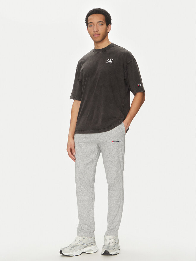 Champion Champion Marškinėliai 221257 Juoda Regular Fit
