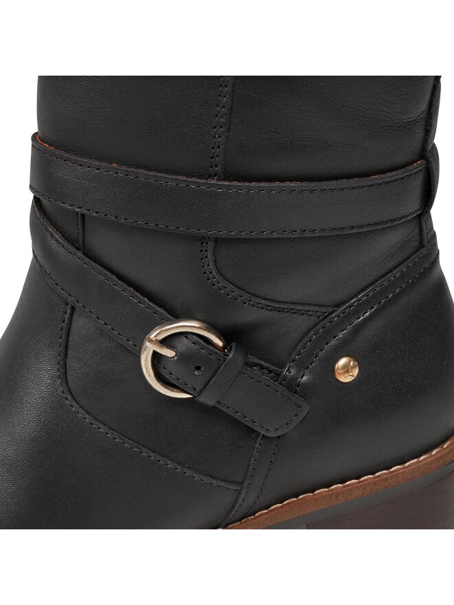 Pikolinos Μποτάκια Pikolinos W7H-8507 Μαύρο