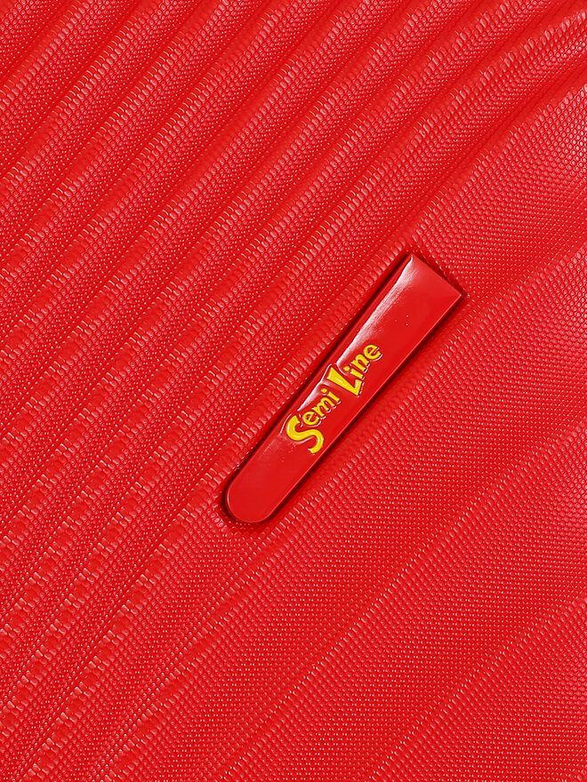Semi Line Maleta grande Semi Line T5935-3 Rojo