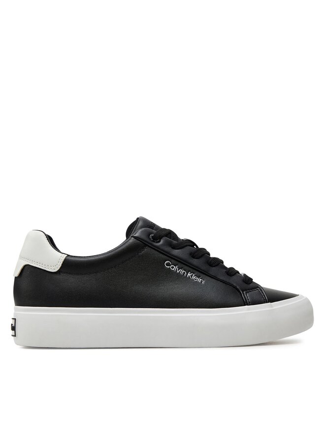 Black calvin klein sneakers clearance