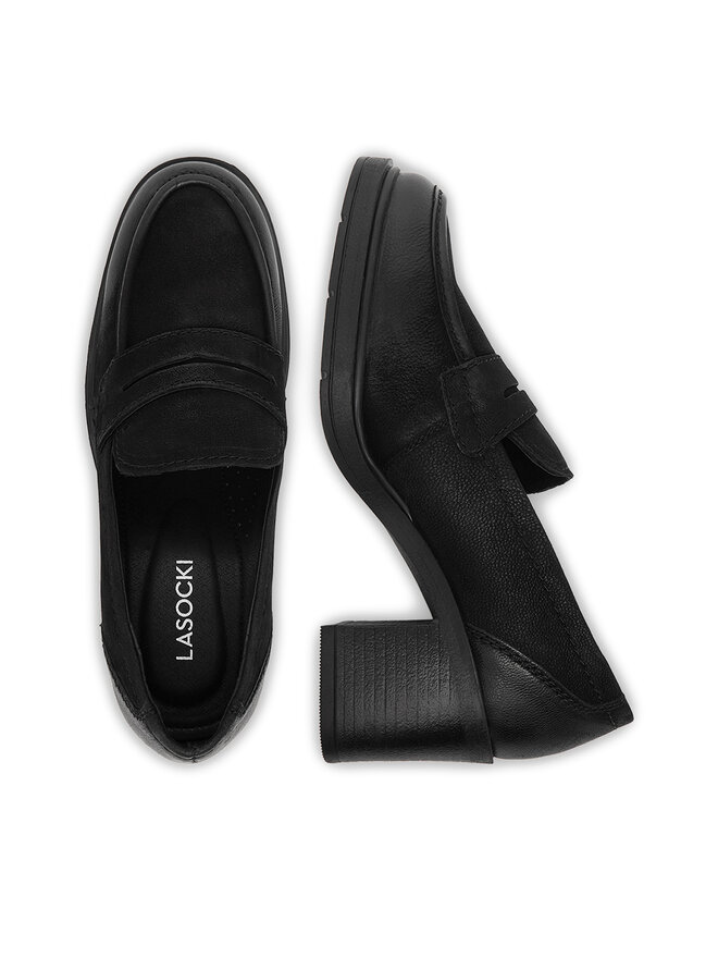 Lasocki Zapatos hasta el tobillo Lasocki CEO-WI23-VISA-01 Negro