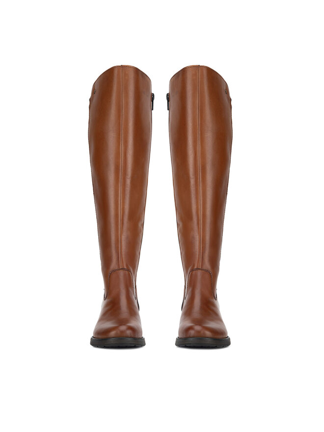 Rieker Kozačky Rieker Z9591-23 Hnědá