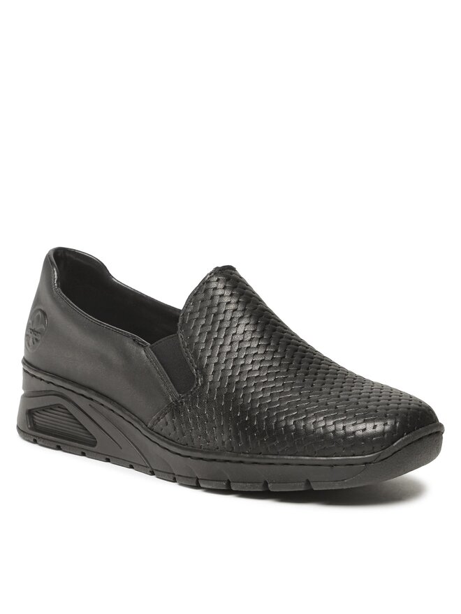 Rieker Pantofi Rieker N3363-01 Negru