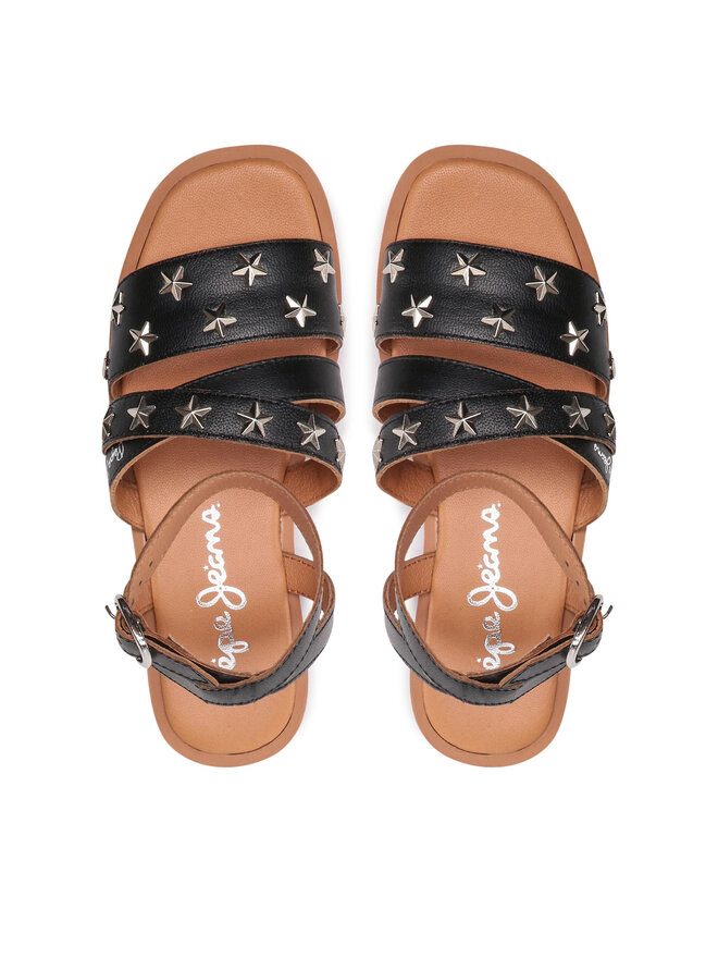 Pepe Jeans Σανδάλια Pepe Jeans Irma Studs PGS90176 Μαύρο