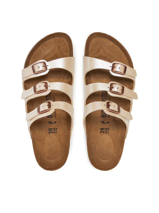 Birkenstock Iešļūcenes Birkenstock Florida 1029818 Écru