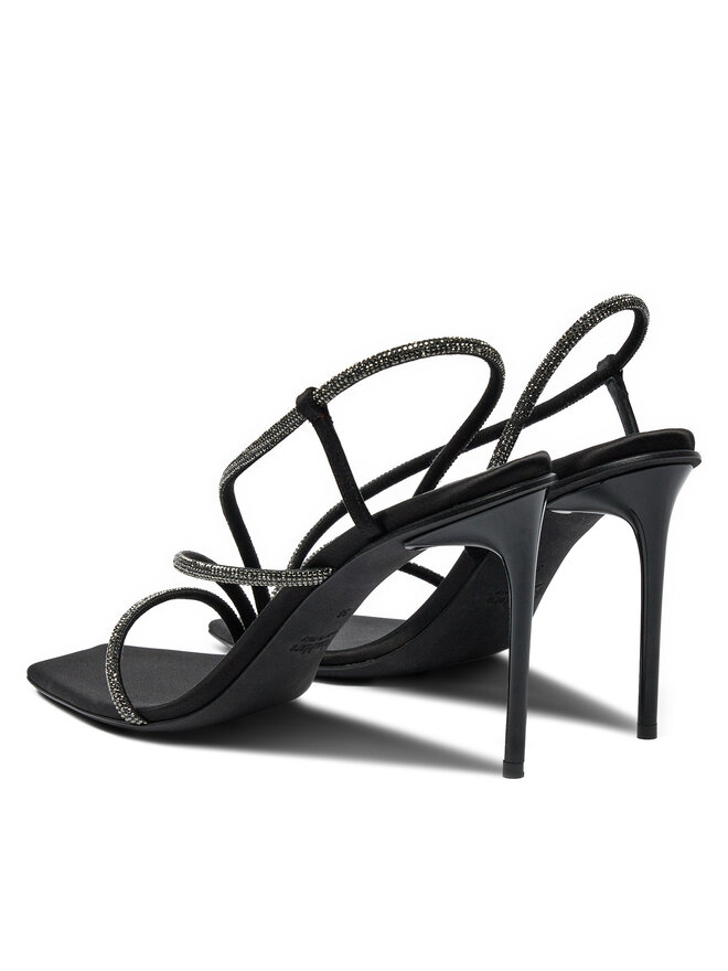 Max Mara Sandały Max Mara Stark 2424526371600 Czarny