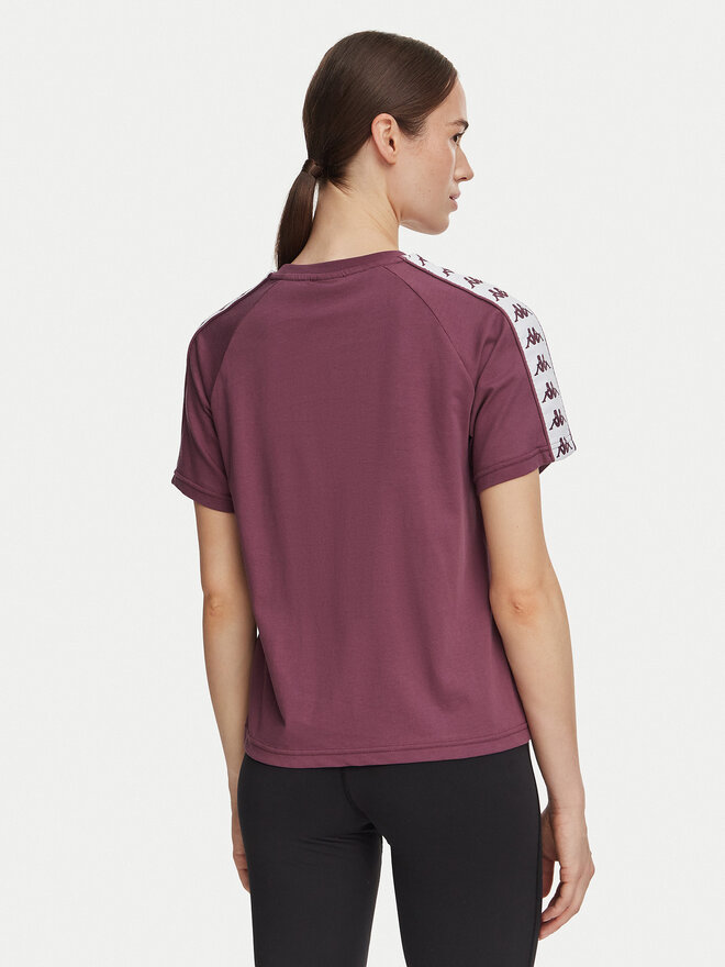 Kappa Kappa Футболка 371U6WW Фіолетовий Regular Fit