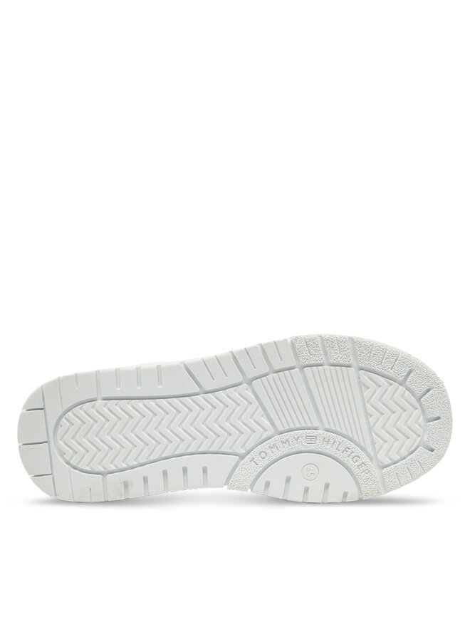 Tommy Hilfiger Сникърси Tommy Hilfiger Low Cut Lace-Up Sneaker T3X9-33857-1355 S Бял