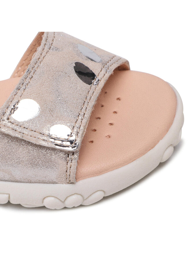Geox Sandály Geox J S.Haiti G.A J028ZA 007NF C0262 M Zlatá