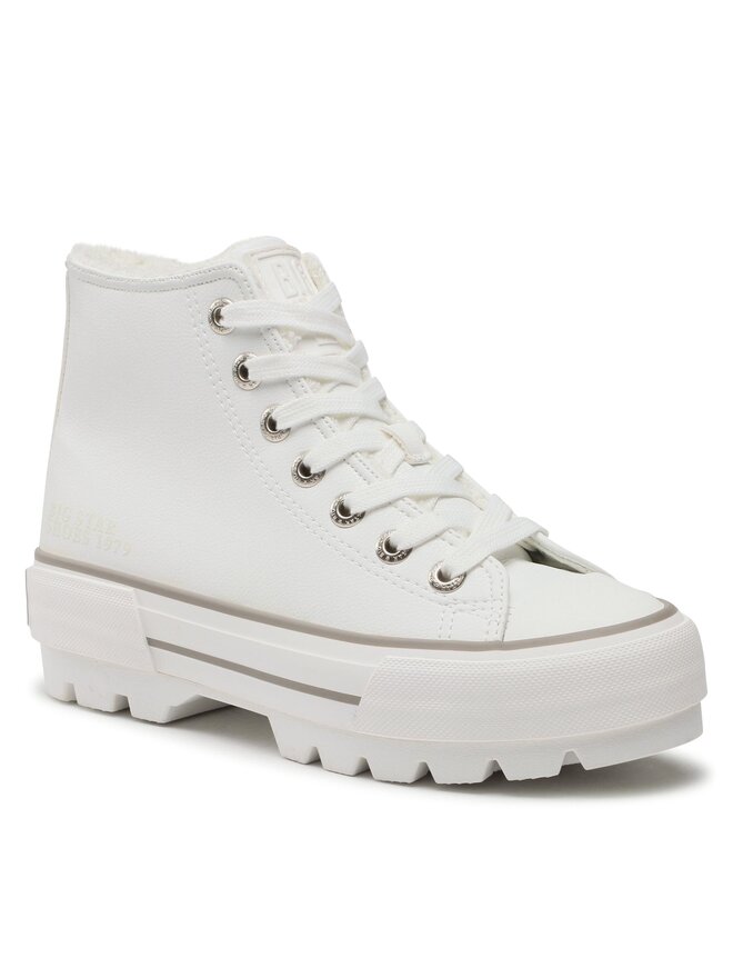 Big Star Shoes Trampki Big Star Shoes MM274037 Biały