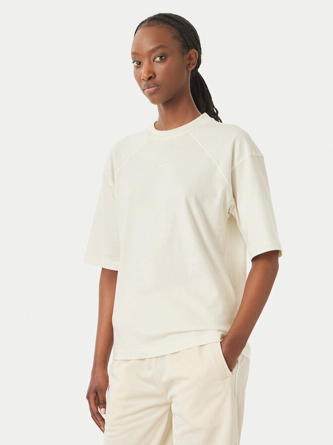 Reebok Reebok T-Shirt Reebok X Ewa Chodakowska Mila RK25977CCW Creme Regular Fit