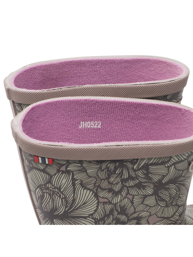 Viking Botas de agua Viking Indie Print 1-60120-9466 Rosa