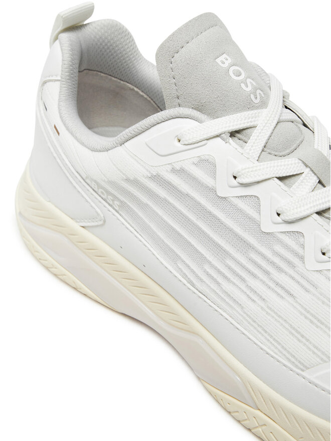 BOSS Сникърси Boss Courtstride Tenn me 50523209 Бял
