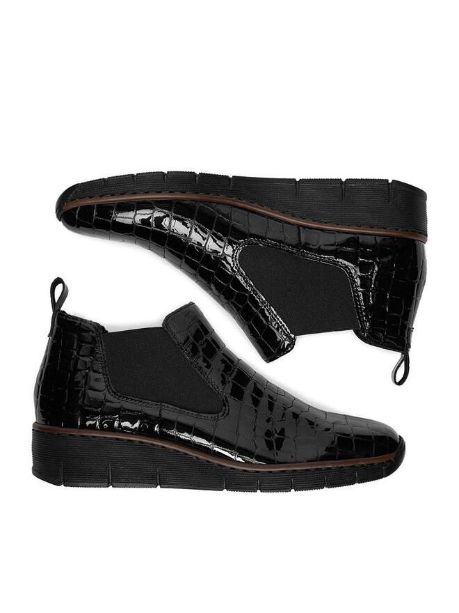 Rieker Halbschuhe Rieker CEO-53794-01 Schwarz