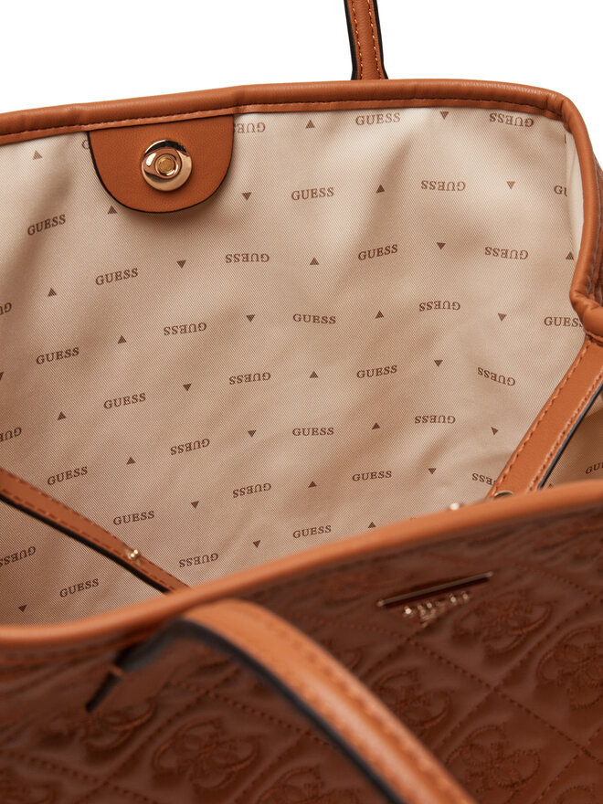Guess Ročna torba Guess Adelasia HWQL96 58240 Rjava