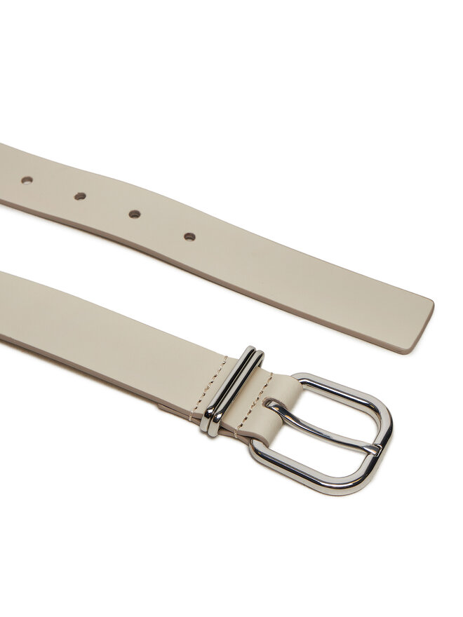 Tommy Jeans Damengürtel Tommy Jeans Tjw Bold Leather 3.0 AW0AW16255 Écru