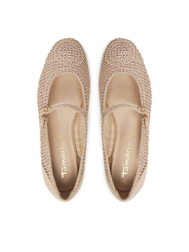 Tamaris Балеринки Tamaris 1-22149-44 Бежов